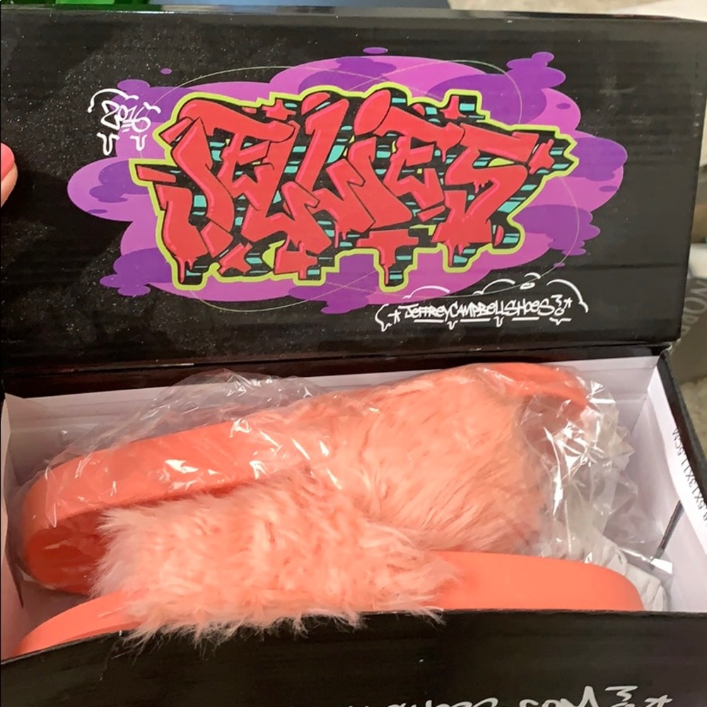 Jeffrey Campbell slides slippers size 6